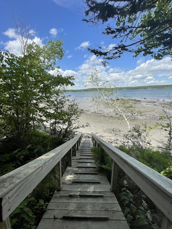 Chalet With A Private Beach In Acadia National Park Bar Harbor Bagian luar foto